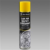 DEN BRAVEN Lak na ráfky - stříbrný 400ml aerosolový sprej